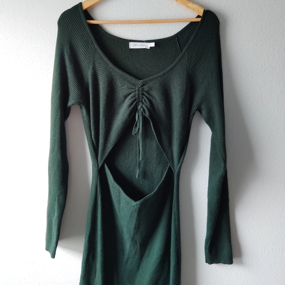 All In Favor Knit Long Sleeve Dress - Picture 2 of 7